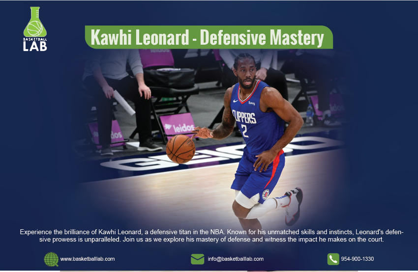 Kawhi Leonard - Defensive Mastery | Basketball Lab